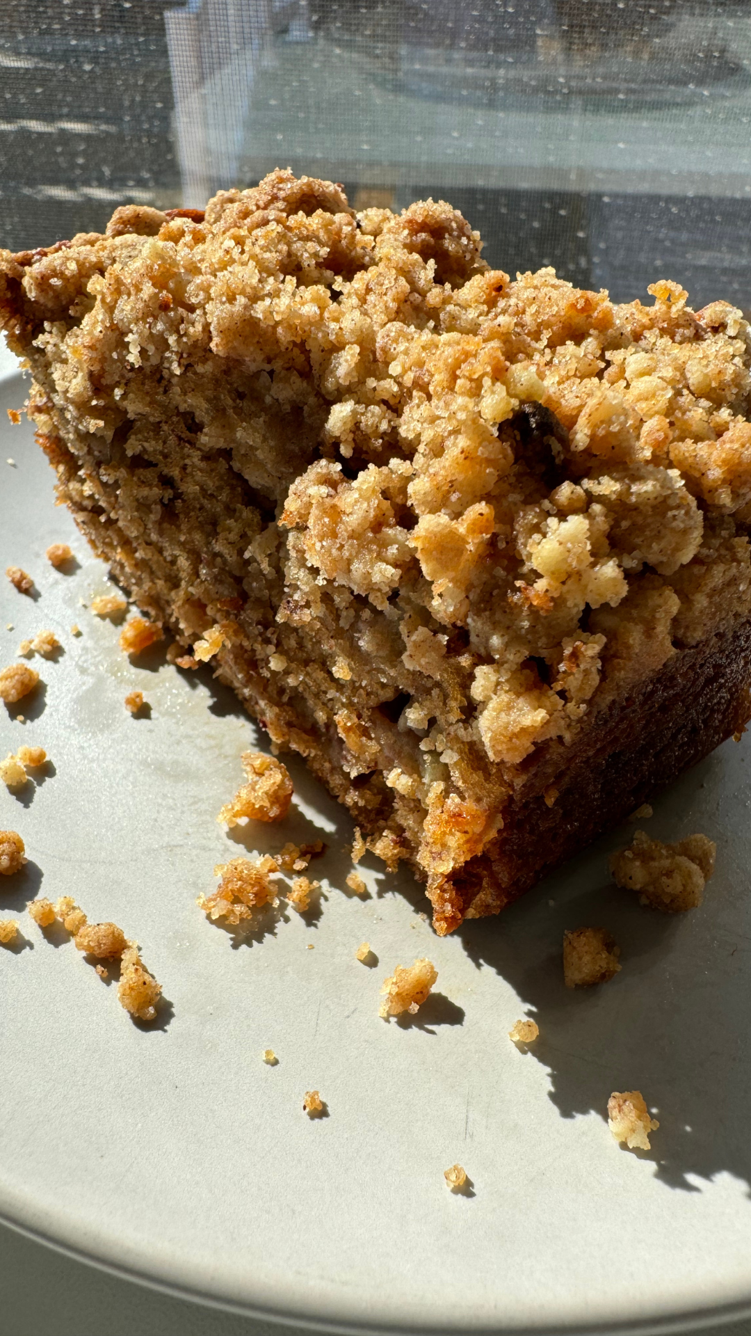 Cinnamon Streusel Banana Bread